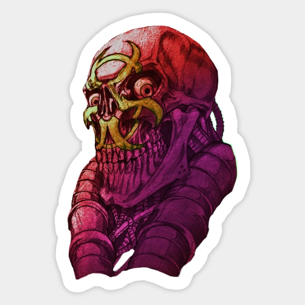 Biohazard Sticker by DiWighte